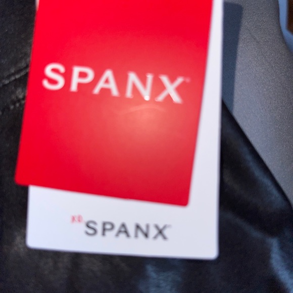 NWT Spanx black faux leather legging size Medium high waisted style 2437 - Picture 10 of 16